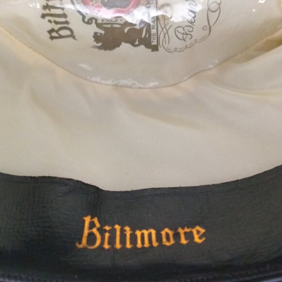 Vintage Women's Biltmore Felt Hat Beaver Blend Size 7 Excellent Condition - Picture 4 of 8